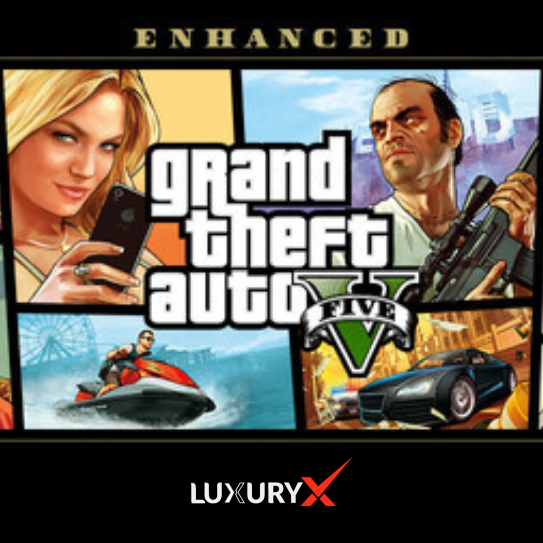 Grand Theft Auto V (GTA V) Game CD