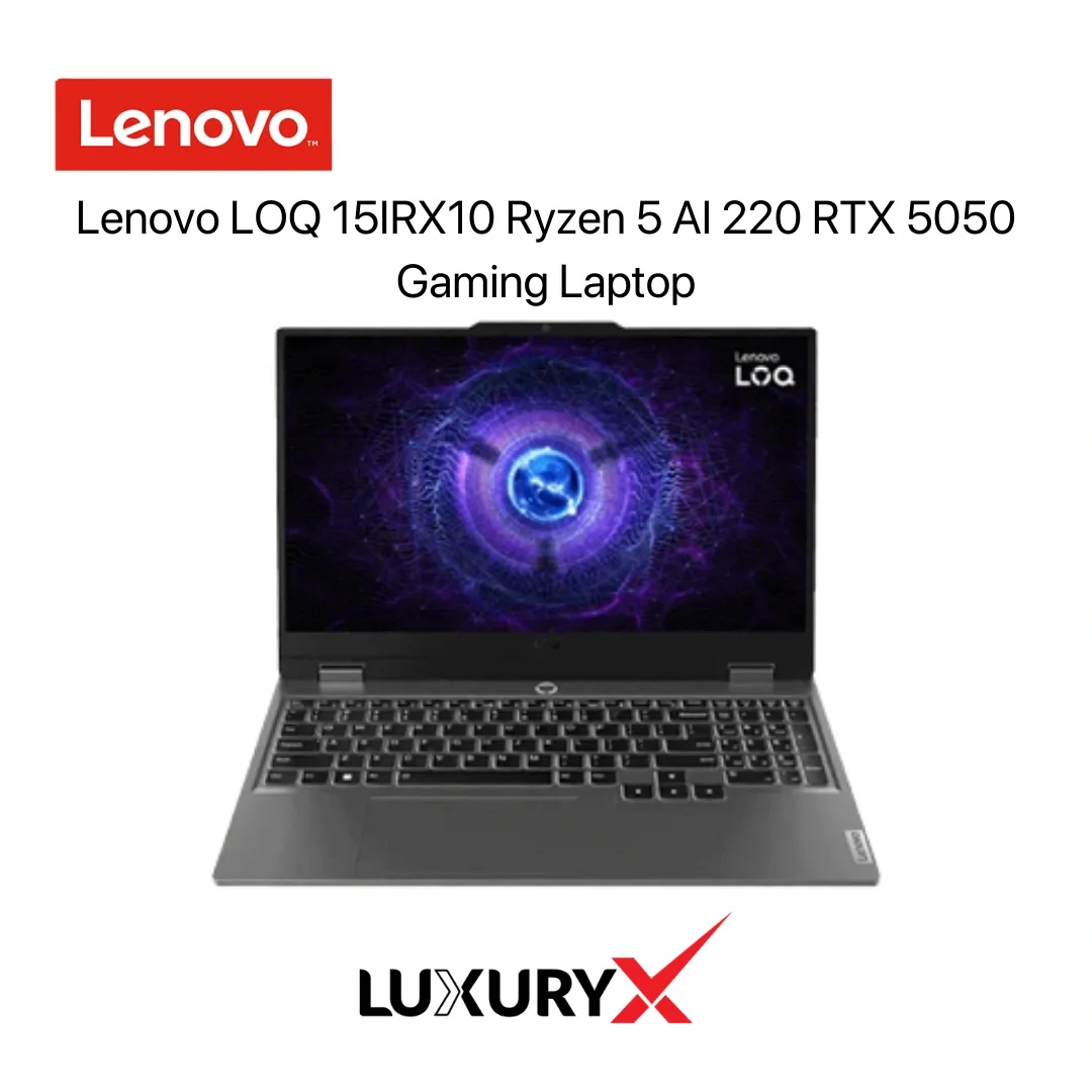 Lenovo LOQ 15IRX10 Ryzen 5 AI 220 RTX 5050 Gaming Laptop